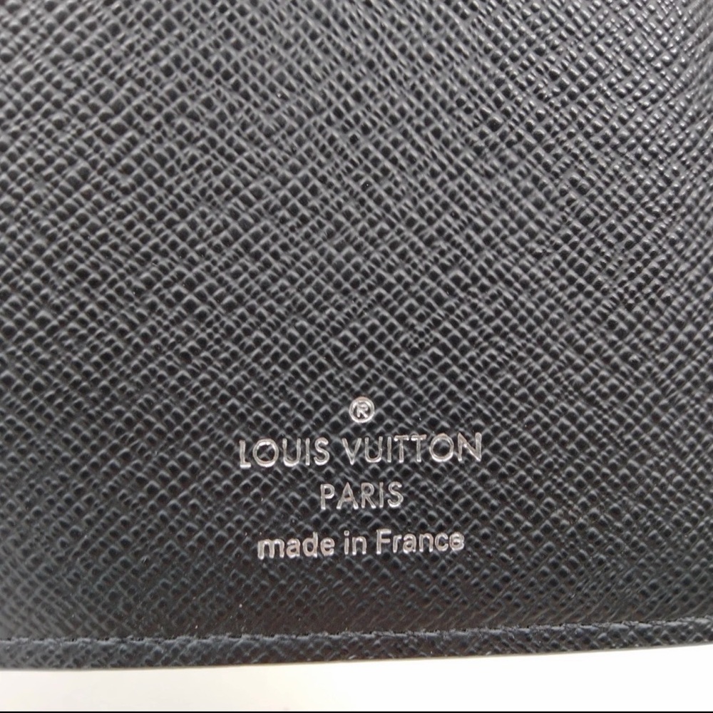 Louis Vuitton LV Long Brazza Wallet Black Damier Graphite - Picture 5 of 9